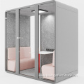 High Evaluation Office Booth Soundproof Hidden Double Booth